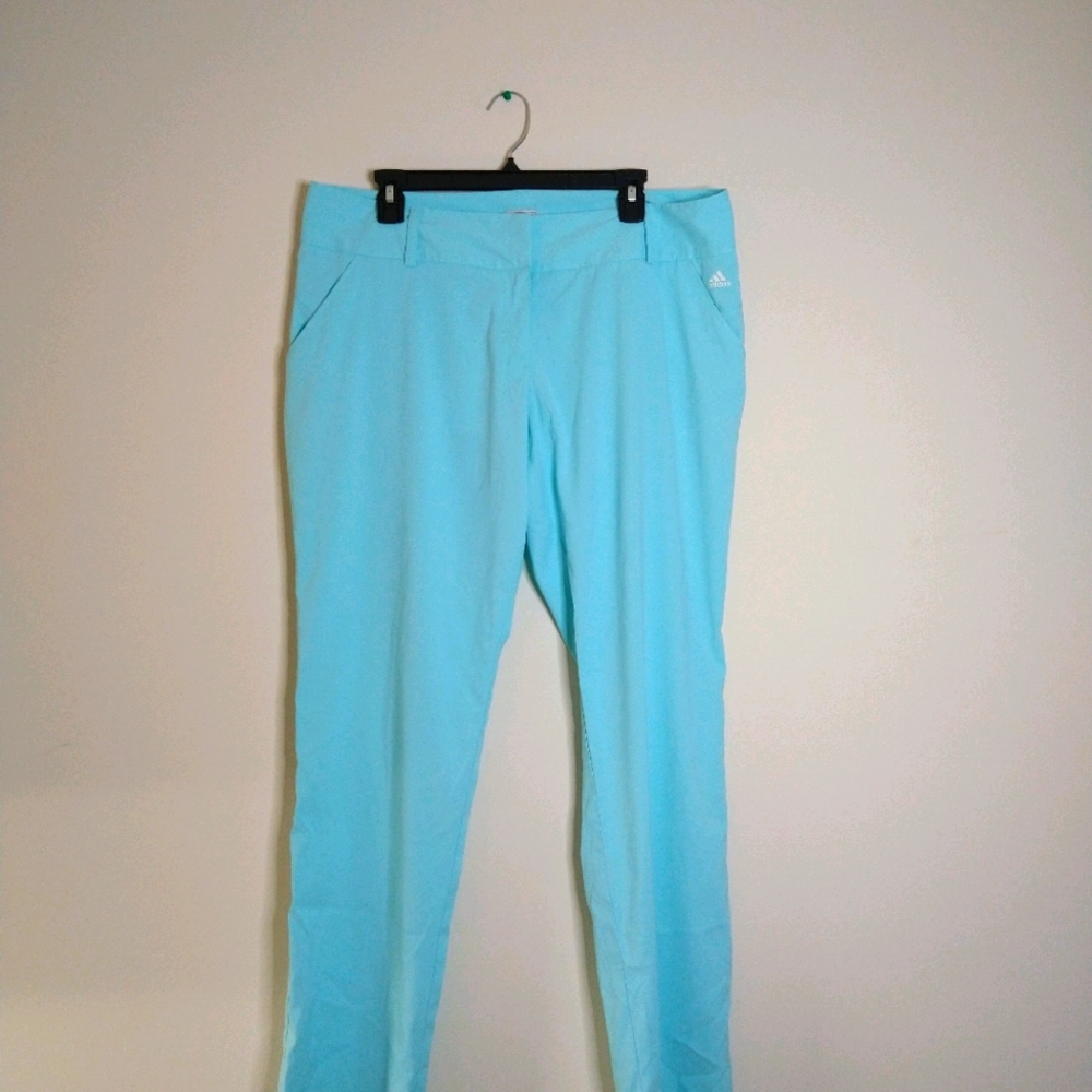 Light blue adidas pants